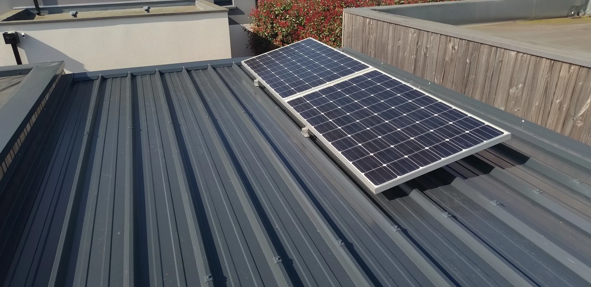 chantier carport en garage autonome (2)